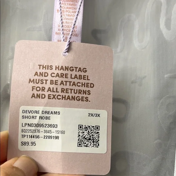 🔥🔥🩶🩶Savage X Fenty Sheer SEXY Gray Robe‼️ - Picture 3 of 9